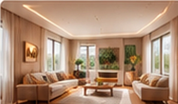 Residential living room planned with Home Vastu guidance